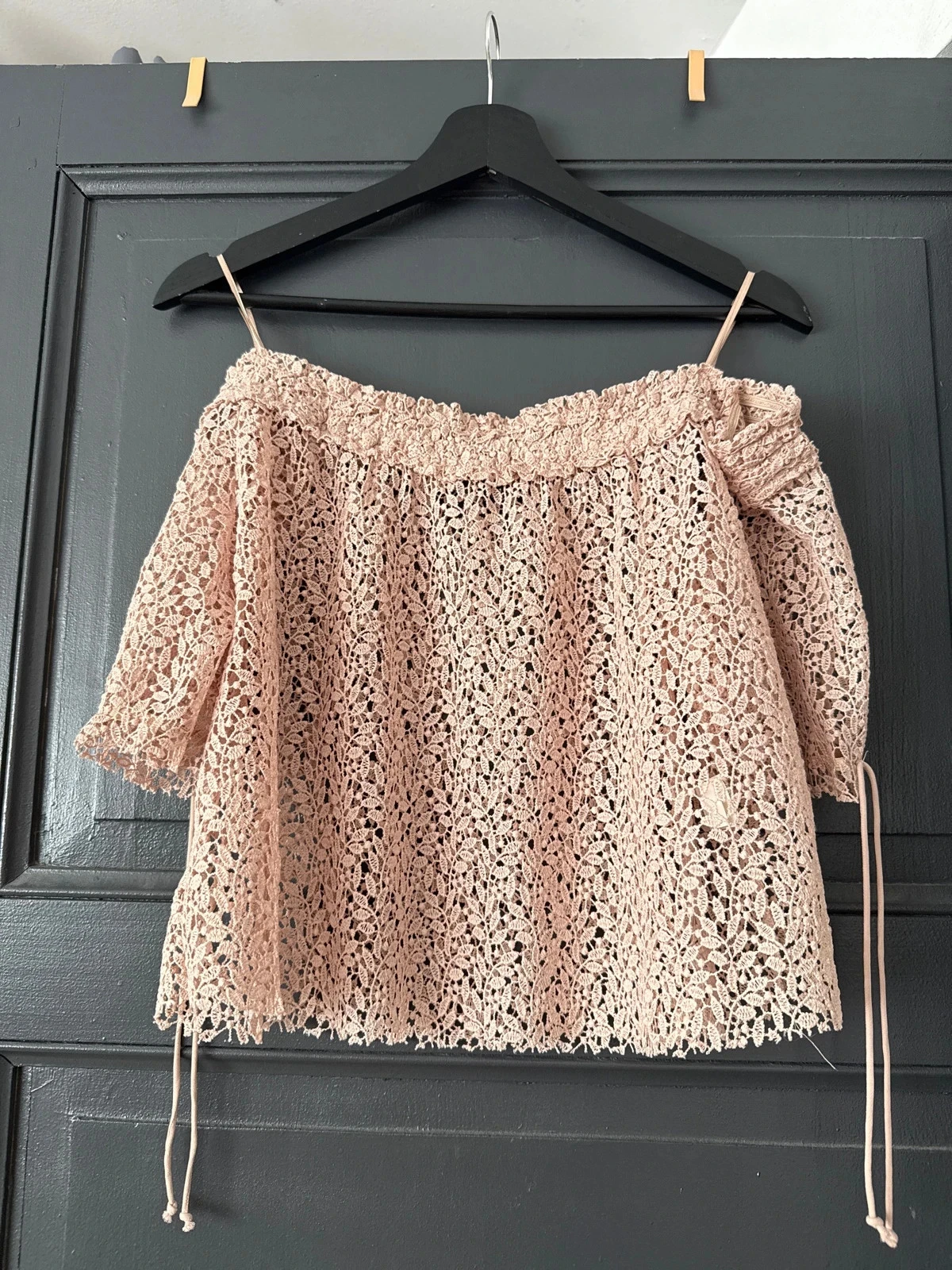 Haut dentelle Zara